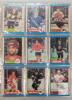 1989 - 1990 O Pee Chee NHL Hockey Trading Card Set in Binder - Complete . Cards have been in binder a long time , page do stick together