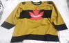 Nike V-Series Winnipeg Falcons Team Canada Hockey Jersey, Large, Gold/Black/Red
