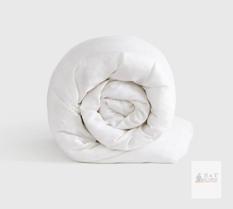 New - QUINCE Lightweight Premium Down Duvet Insert , King - White