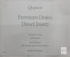 New - QUINCE Lightweight Premium Down Duvet Insert , King - White - 2