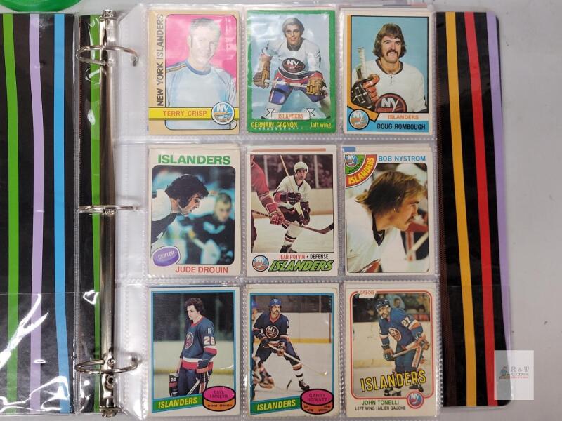 1972 - 2021 New York Islanders NHL Hockey Trading Card Singles , 200+ Trading Cards