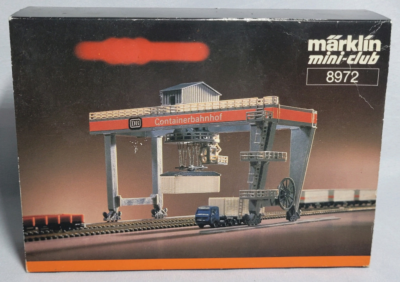 Marklin Mini-Club Z Scale Container Terminal Crane Kit , Model Kit # 8972