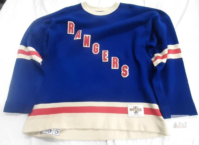 CCM New York Rangers Heritage Edition NHL Hockey Jersey, Adult XL, Made in Canada