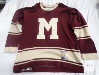 CCM NHL Vintage Hockey Jersey Montreal Maroons Throwback XL Made in Canada