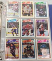 1988-89 & 1989-90 O Pee Chee NHL Hockey Trading Card Sets . Both Sets Missing Some Cards . No every page checked