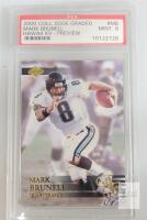2000 Collector's Edge NFL Football Mark Brunell #MB PSA Graded MINT 9 Trading Card .