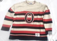 CCM Heritage Ottawa Senators NHL Hockey Jersey XL - Cream/Red/Black