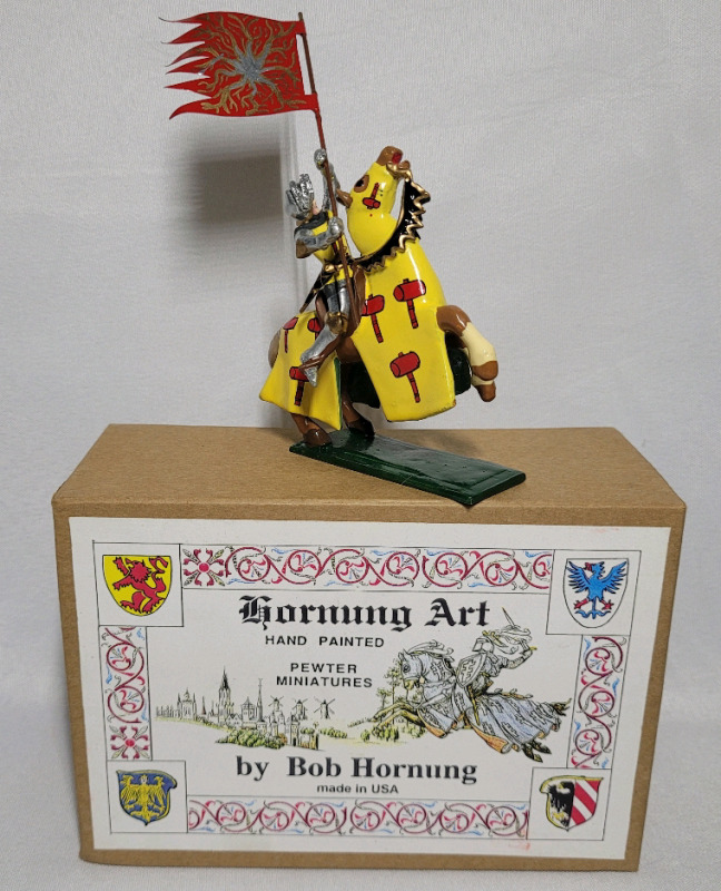 Hornung Art ' Guillaume De Martel ' Toy Soldier Lead Miniature