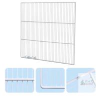 NEW Commercial Refrigerator Freezer Shelf 22.25" x 16", White Steel Wire, Adjustable