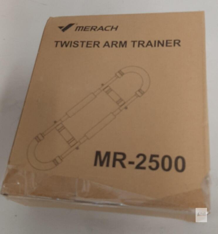 Merach MR-2500B1 Twister Arm Trainer, 60-110 lbs Adjustable Resistance, Black
