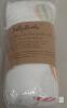 NEW LollyBanks 100% Cotton Muslin Swaddle Blanket 47"x47", Multi-Use, OEKO-TEX Certified